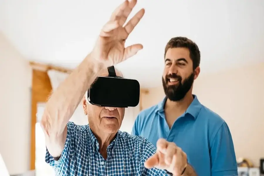 Terapi virtual reality untuk demensia
