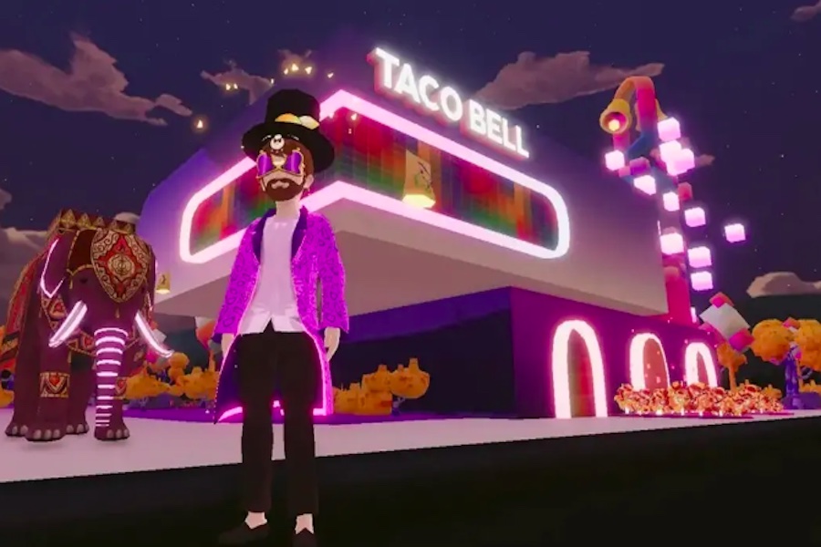 Taco Bell metaverse Decentraland