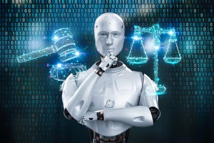 kehadiran pengacara berbentuk AI
